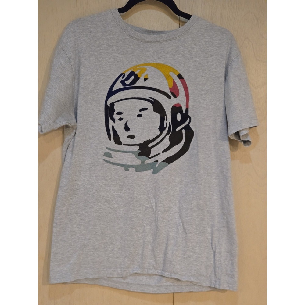 Billionaire Boys Club BBC Astronaut Helmet T-Shirt Men's M Gray Pharrell
